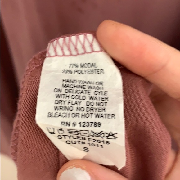 Francesca’s Pink T-Shirt Dress - Picture 3 of 4